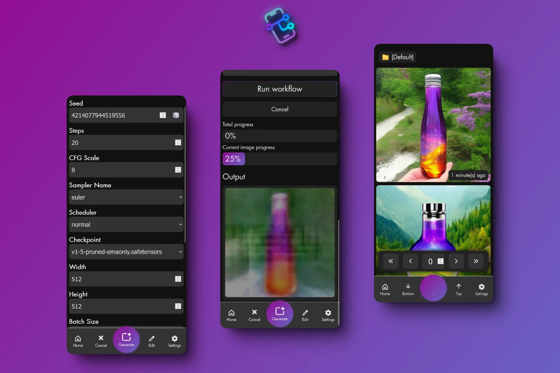 Preview for ComfyUI Mini